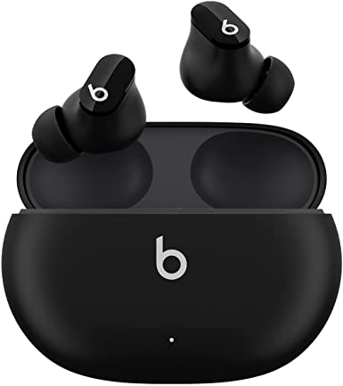Photo 1 of Beats Studio Buds – True Wireless Noise Cancelling Earbuds – Compatible with Apple & Android, Built-in Microphone, IPX4 Rating, Sweat Resistant Earphones, Class 1 Bluetooth Headphones - Black --- FACTORY SEALED 
