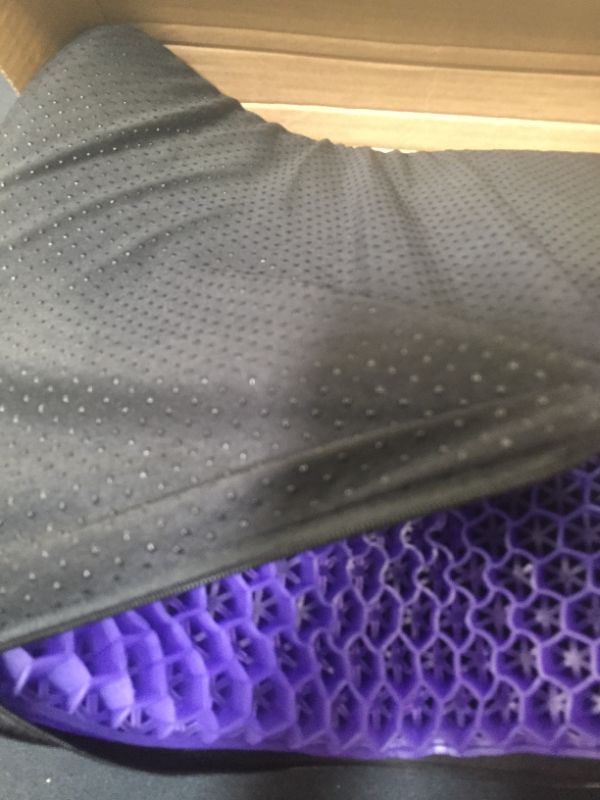 Photo 2 of Gel Seat Cushion, Double Thick Egg Gel Car Seat Cushion with Non-Slip Cover, Breathable Honeycomb Seat Cushion for Office Chair, Cooling Seat Cushion for Back Pain
