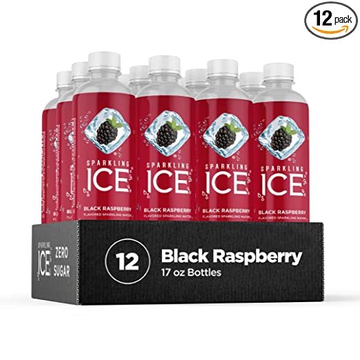 Photo 1 of  Sparkling Ice Black Cherry - 17 fl oz Bottle --- EXP 03/25/2022