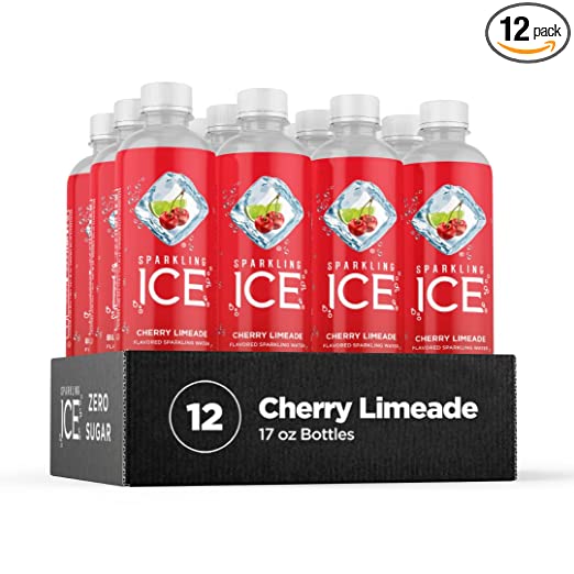 Photo 1 of  Sparkling Ice® Naturally Flavored Sparkling Water, Cherry Limeade 17 Fl Oz --- EXP 04/08/2022