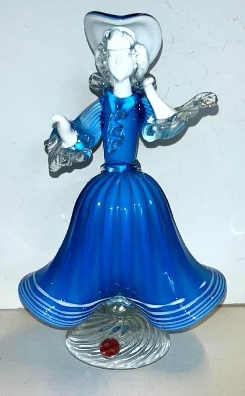 Photo 1 of 1970'S MURANO GLASS VENETIAN DANCER H12"