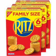 Photo 1 of  Ritz Crackers 3 Count Family Size, 61.5 oz
