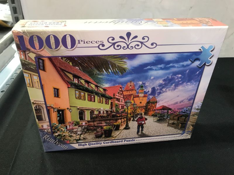 Photo 2 of 1000 Piece Puzzles for Adults Landscape Puzzles for Adults Puzzle Game 