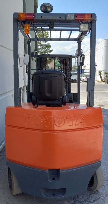 Photo 4 of TOYOTA ELECTRIC FORKLIFT TRUCK MODEL
7FBCU35 8000LB CAPACITY YEAR 2020 48VOLT W 4 LONG FORKS & ENERGIC PLUS BATTERY CHARGER NG-TSSM120-12_48-050 OUTPUT DC 12/24/36/48V 