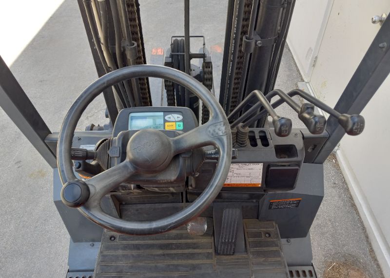 Photo 8 of TOYOTA ELECTRIC FORKLIFT TRUCK MODEL
7FBCU35 8000LB CAPACITY YEAR 2020 48VOLT W 4 LONG FORKS & ENERGIC PLUS BATTERY CHARGER NG-TSSM120-12_48-050 OUTPUT DC 12/24/36/48V 