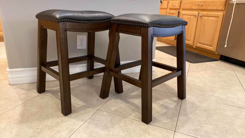 Photo 1 of PAIR OF BAR STOOLS H24”