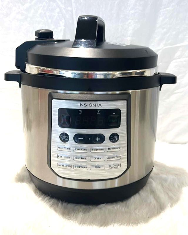 Photo 1 of INSIGNIA 8 QT MULTI FUNCTION PRESSURE COOKER