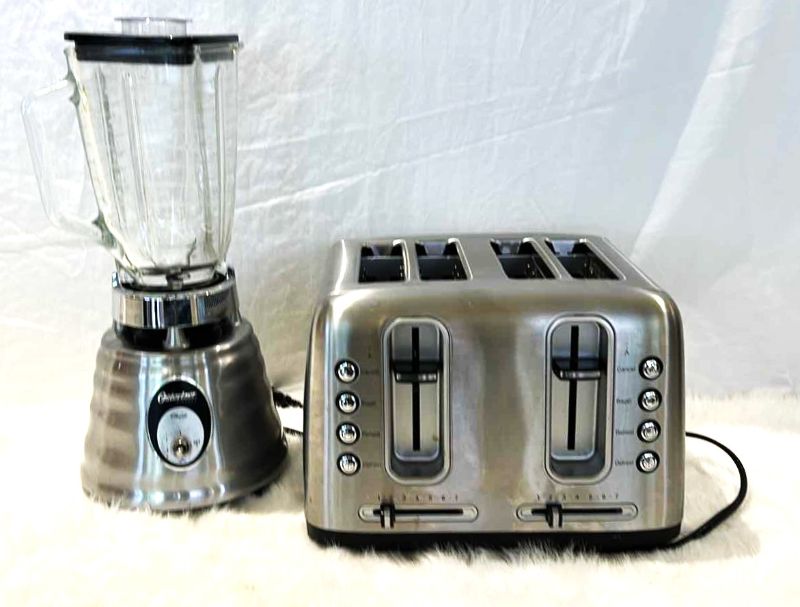 Photo 1 of OSTERIZER BLENDER AND CUISINART TOASTER