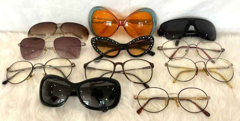 Photo 1 of EYEGLASS AND SUNGLASS ASSORTMENT