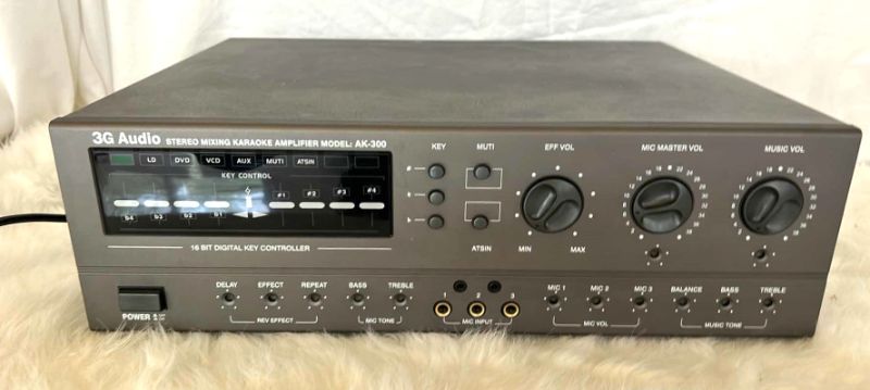 Photo 1 of 3G AUDIO STEREO MIXING KARAOKE AMPLIFIER