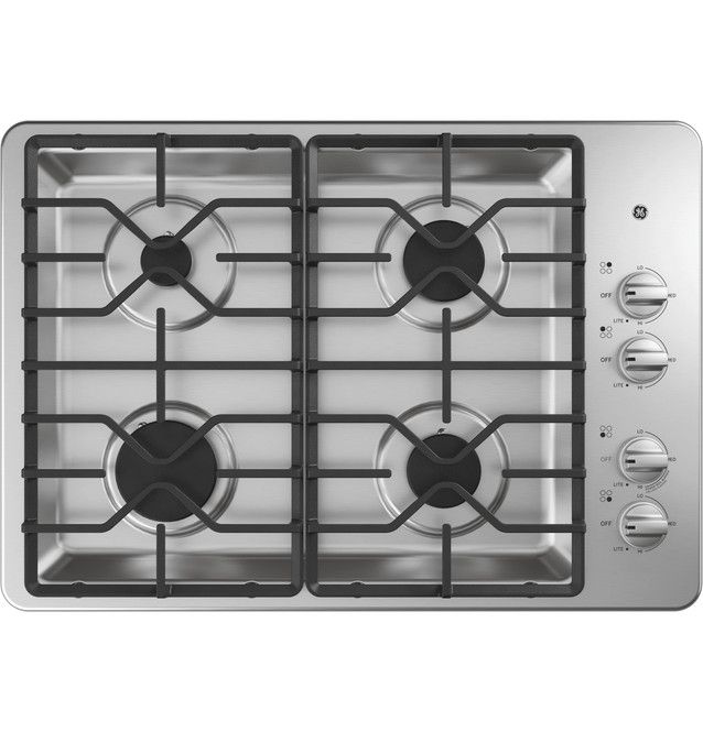 Photo 1 of NEW 30" GE STAINLESS STEEL GAS COOKTOP (MODEL:JGP3030SLSS)