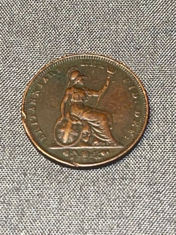 Photo 2 of 1826 GREAT BRITAIN FARTHING