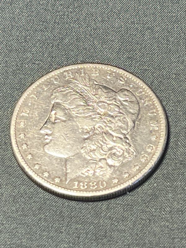 Photo 1 of 1880-S MORGAN SILVER DOLLAR