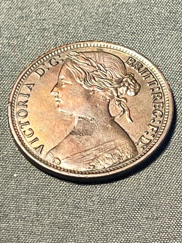 Photo 1 of 1870 GREAT BRITAIN PENNY