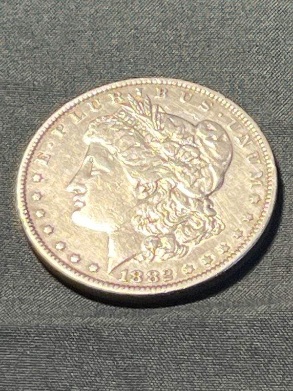 Photo 1 of 1882-S MORGAN SILVER DOLLAR