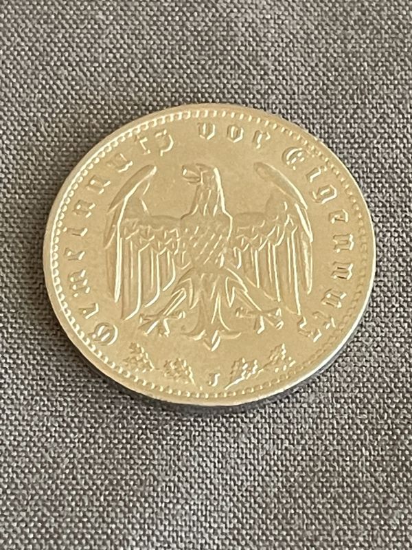 Photo 2 of 1937-3 GERMANY REICHSMARK COIN