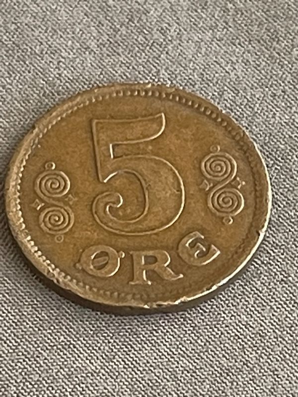Photo 2 of 1916-M DENMARK VBP COIN