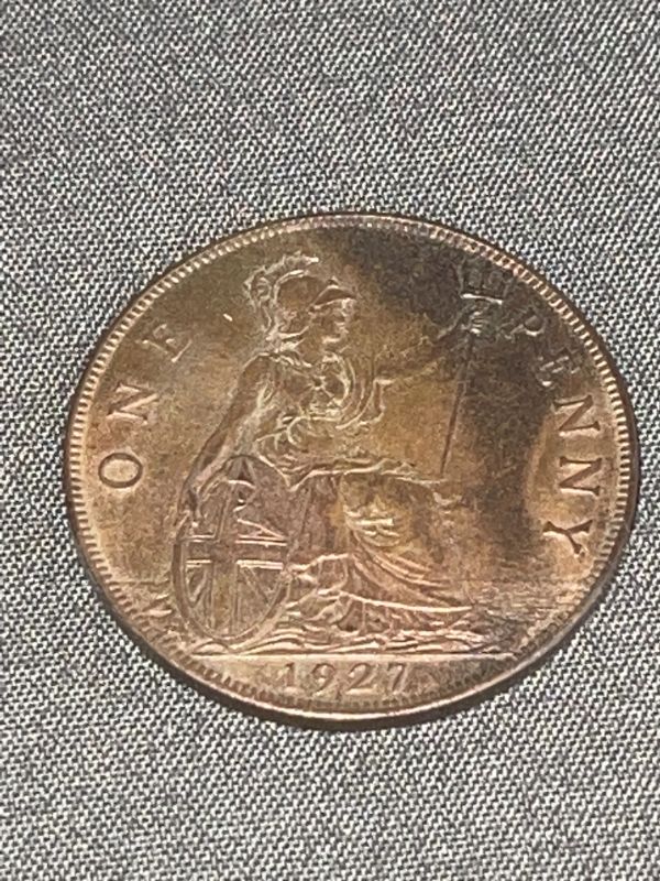 Photo 1 of 1926 GREAT BRITAIN PENNY COIN