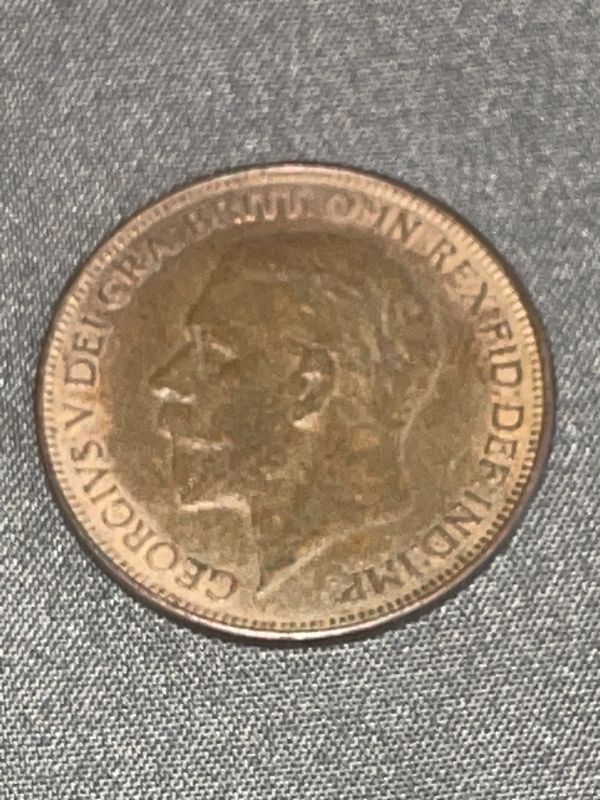 Photo 2 of 1926 GREAT BRITAIN PENNY COIN