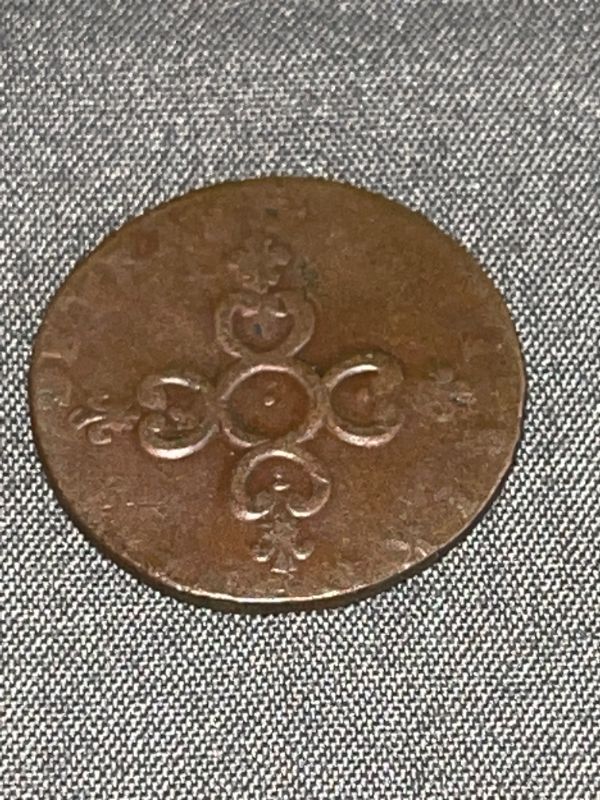Photo 1 of 1711/12 H FRENCH 6 DENIERS COIN