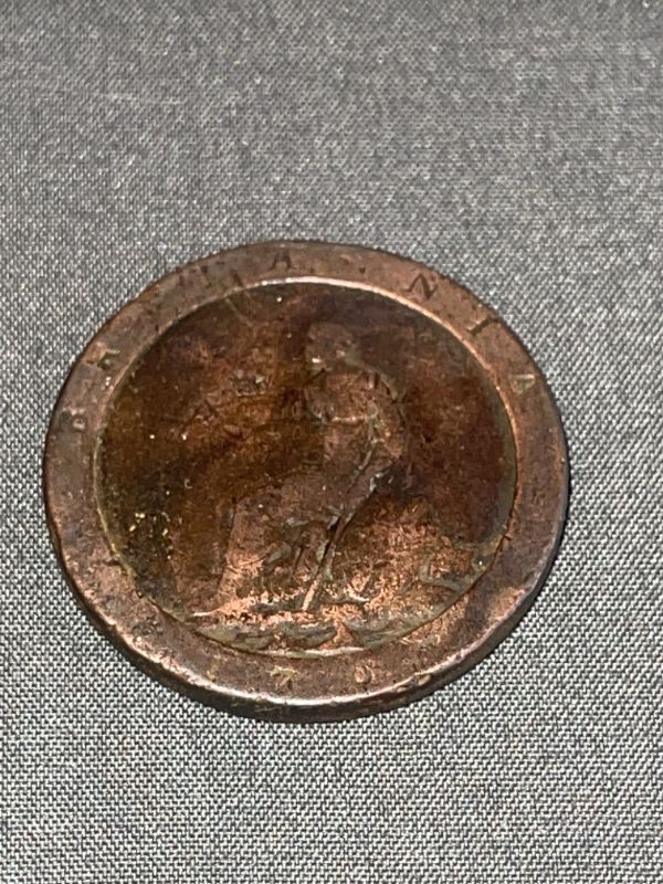 Photo 1 of 1797 GREAT BRITAIN PENNY PENNY COIN