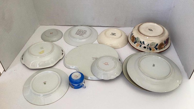 Photo 1 of LOT OF VINTAGE DISHES FROM JAPAN