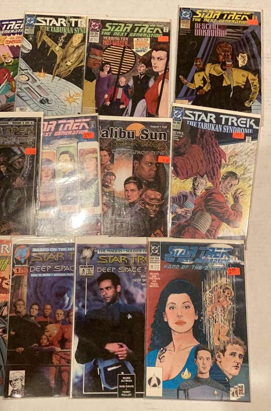 Photo 3 of LOT OF 12 STAR TREK COMICS