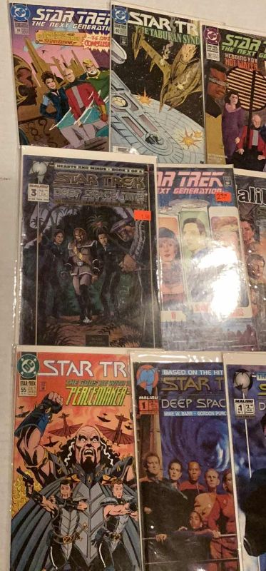 Photo 2 of LOT OF 12 STAR TREK COMICS