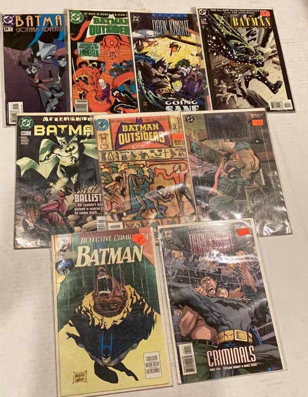 Photo 2 of 9 BATMAN COMICS