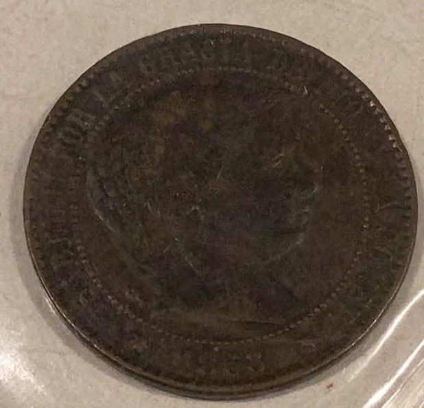 Photo 1 of 1868 SPAIN 2 1/2 CENTIMOS 