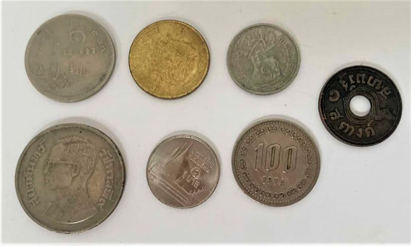 Photo 1 of 7- VONTAGE COLLECTIBLE COINS, THAILAND