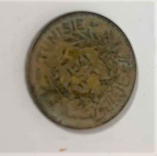 Photo 1 of 1 COLLECTORS COIN, TUNISIA 50 CENTIMES