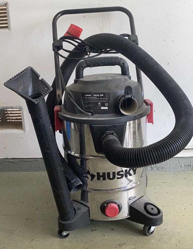 Photo 1 of HUSKY 10 GALLON 5 HP SHOP VACUUM