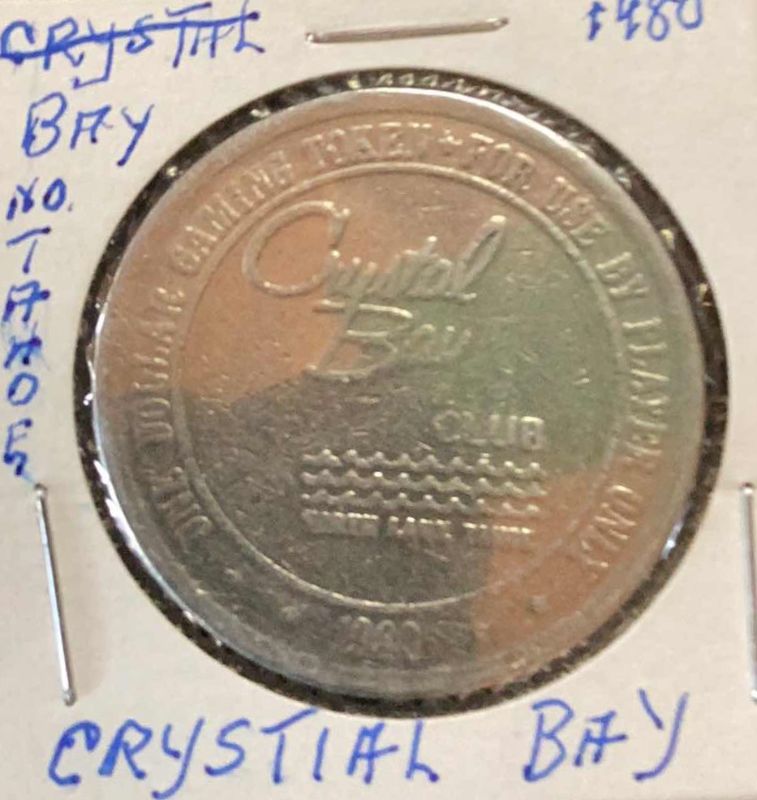 Photo 1 of CRYSTAL BAY NORTH TAHOE 1980 CASINO COIN