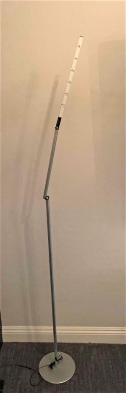 Photo 1 of K CONCEPT ADJUSTABLE CHROME FLOOR LAMP WITH LED