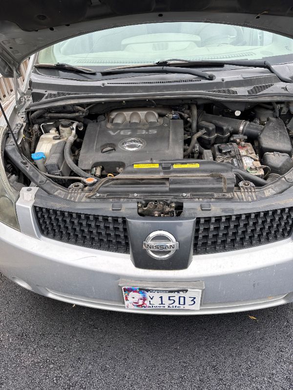 Photo 17 of 2006 SILVER NISSAN QUEST 3.5 SL 6 PASSENGER VAN-40,000 MILES-RUNS WELL-NEW CATALYTIC CONVERTER-RECENTLY SERVICE AIR CONDITIONER, SMOG READY (SOLD AS IS, NO REFUNDS OR RETURNS ON VEHICLE SALES).