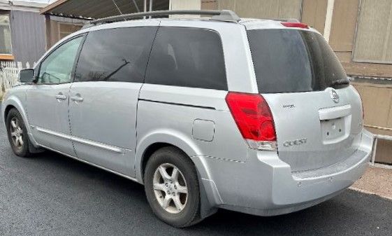 Photo 2 of 2006 SILVER NISSAN QUEST 3.5 SL 6 PASSENGER VAN-40,000 MILES-RUNS WELL-NEW CATALYTIC CONVERTER-RECENTLY SERVICE AIR CONDITIONER, SMOG READY (SOLD AS IS, NO REFUNDS OR RETURNS ON VEHICLE SALES).