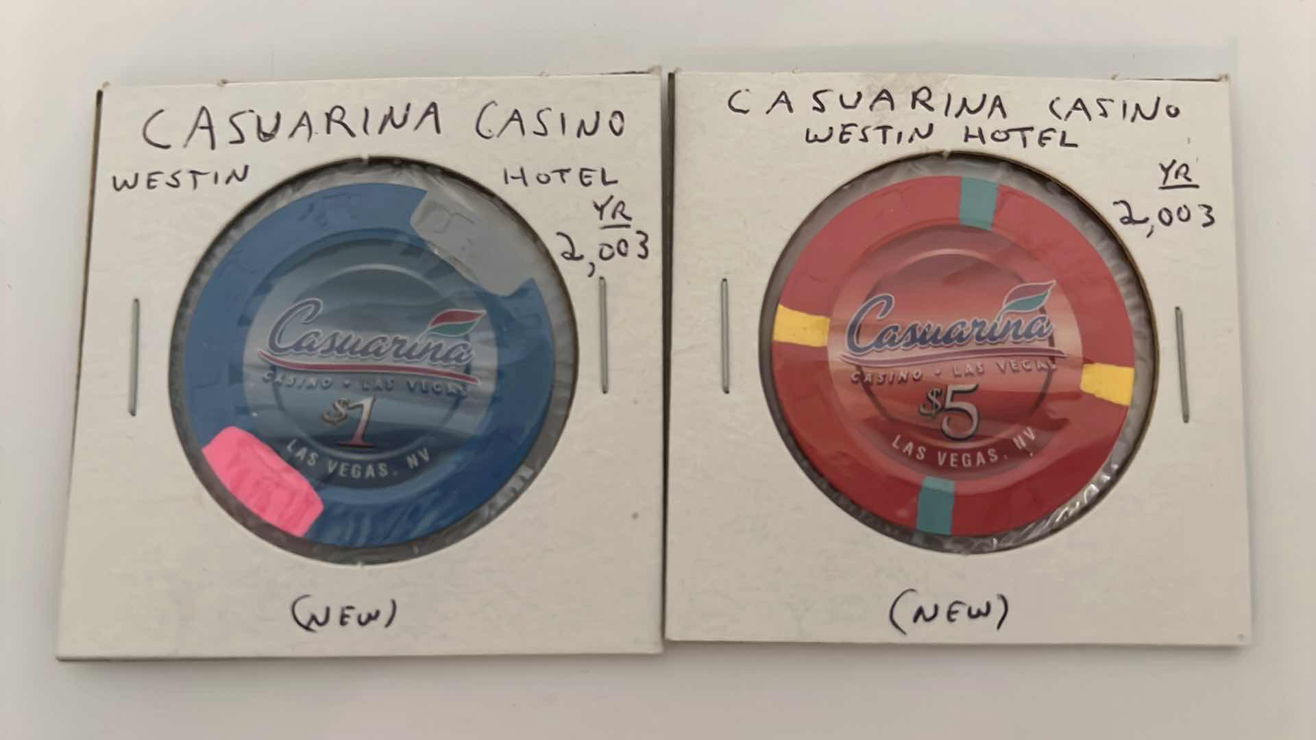 Photo 3 of 2- CASUARINA WESTIN HOTEL CASINO CHIPS