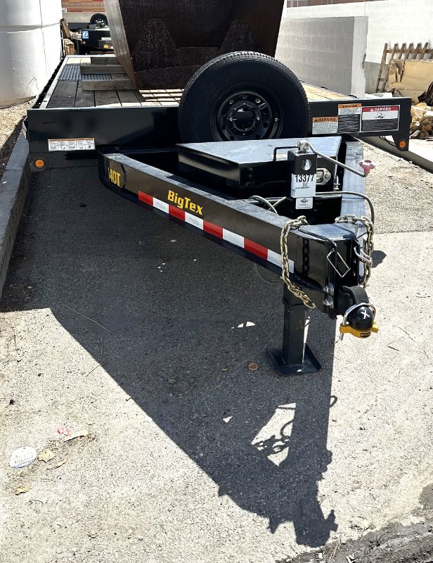 Photo 7 of 2020 "BIG TEX" FLATBED HEAVY DUTY OVER-THE-COUNTER AXLE TILT TRAILER MODEL 140T-22 (SEE NOTES FOR MORE DETAILS & PREVIEW OPTION)