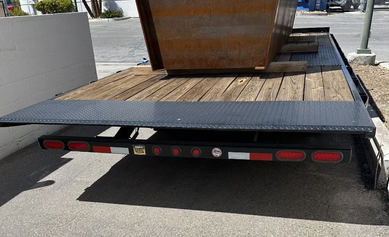 Photo 4 of 2020 "BIG TEX" FLATBED HEAVY DUTY OVER-THE-COUNTER AXLE TILT TRAILER MODEL 140T-22 (SEE NOTES FOR MORE DETAILS & PREVIEW OPTION)