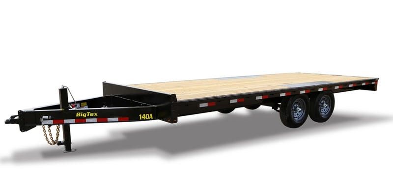 Photo 1 of 2020 "BIG TEX" FLATBED HEAVY DUTY OVER-THE AXLE BUMPERPULL TRAILER MODEL 140A-24 (SEE NOTES FOR MORE DETAILS & PREVIEW OPTION)