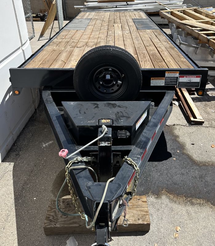 Photo 2 of 2020 "BIG TEX FLATBED HEAVY DUTY OVER-THE-AXLE TILT TRAILER MODEL 140T-24 (SEE NOTES FOR MORE DETAILS AND PREVIEW OPTION)