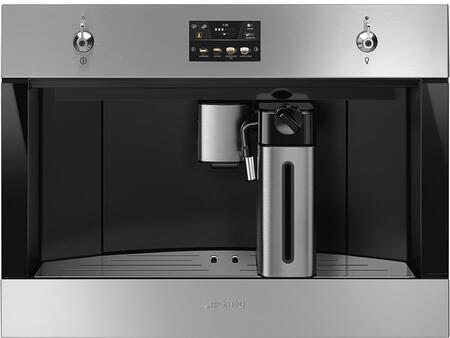 Photo 1 of NEW SMEG CLASSIC SERIES SMSU4303X 24 INCH NON-PLUMBED BUILT-IN COFFEE SYSTEM W AUTO SELF CLEANING 