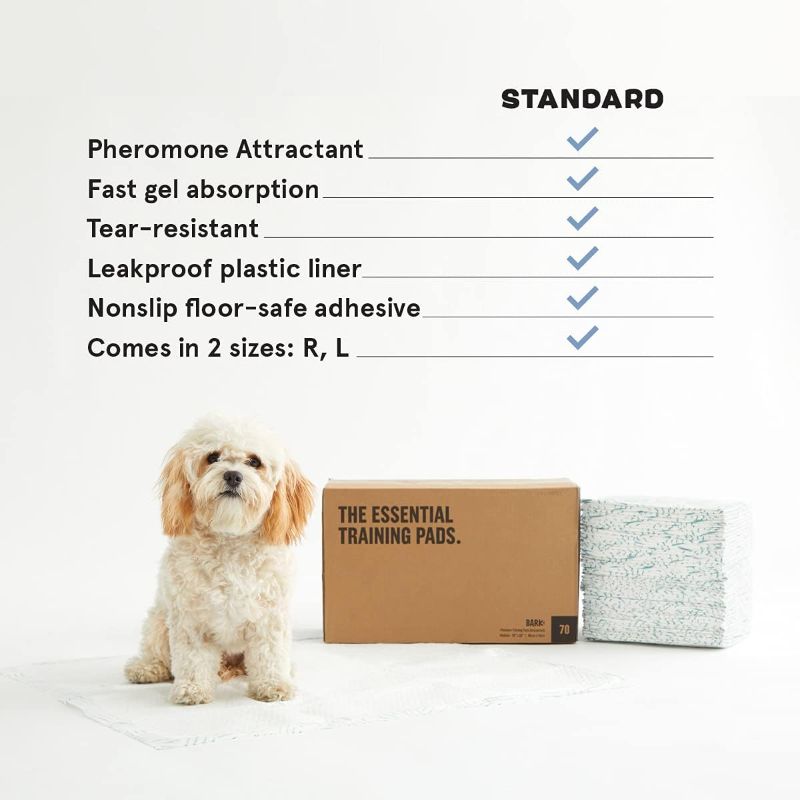 Photo 2 of 3 NEW BOXES- BARKLESS ODORLESS PUPPY PADS,ULTRA ABSORBENT DOG PEE PADS-MEDIUM