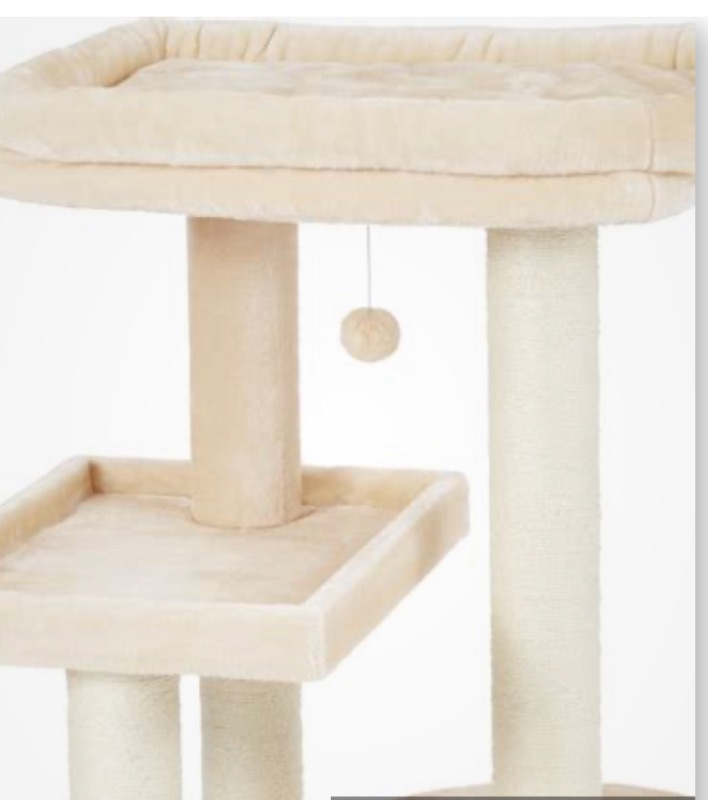 Photo 1 of NIB 42” CAT TREE BEIGE