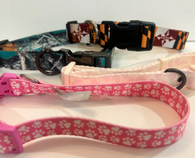 Photo 1 of 4 NEW DOG COLLARS SIZE MED