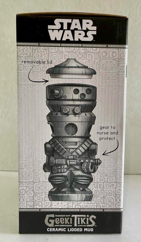Photo 1 of NIB GEEKI TIKIS STAR WARS THE MANDALORIAN IG-11 MUG | CERAMIC TIKI CUP 18OZ - RETAIL PRICE $27.99
