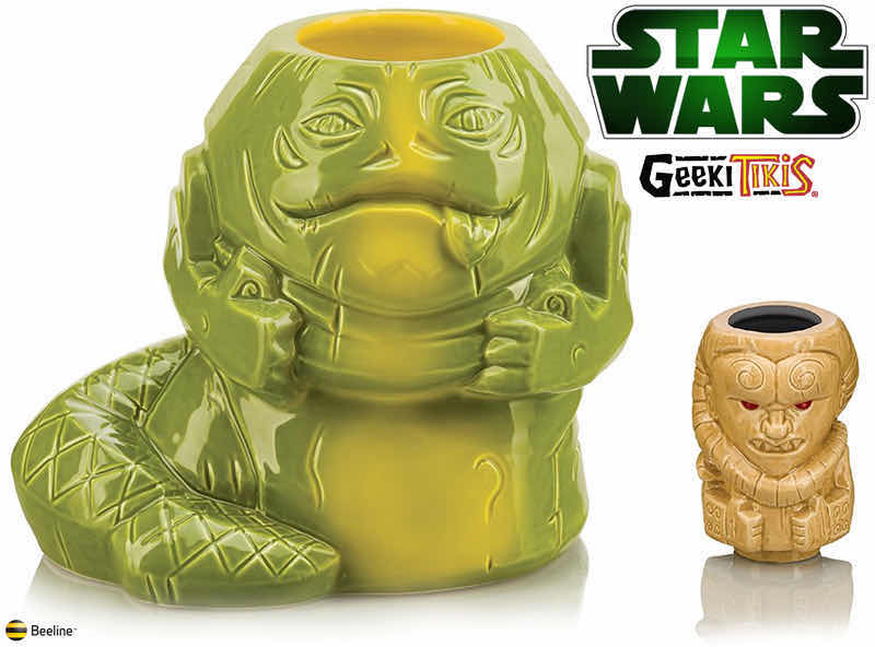 Photo 2 of NIB STAR WARS GEEKI TIKIS 40OZ. JABBA THE HUTT & BIB FORTUNA TIKI GIFT SET