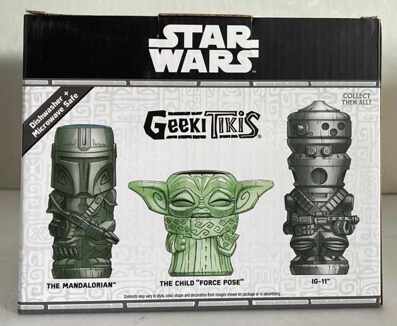 Photo 2 of NIB STAR WARS THE CHILD FORCE POSE GEEKI TIKI MUG  - RETAIL PRICE $25.99