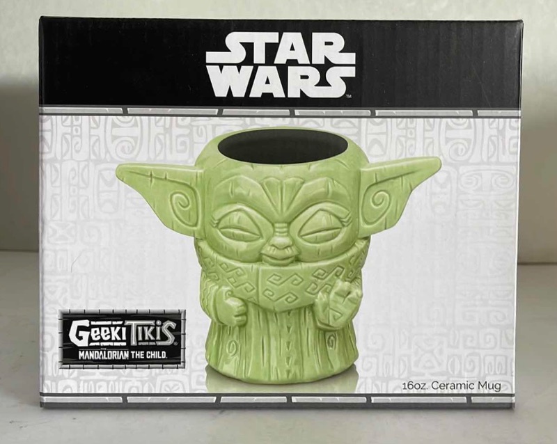 Photo 1 of NIB STAR WARS THE CHILD FORCE POSE GEEKI TIKI MUG  - RETAIL PRICE $25.99